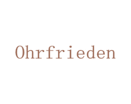 OHRFRIEDEN 第7类机械设备商标图样