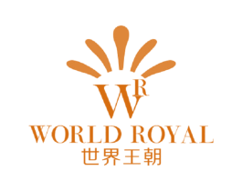 世界王朝 WORLD ROYAL WR 第24类布料床单商标图样