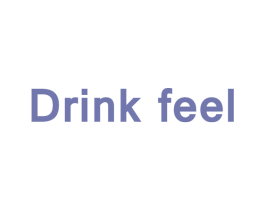 DRINK FEEL 第43类餐饮酒店商标图样