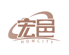 宏邑 HOMCITY 第6类五金金属商标图样