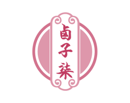 卤子柒 第43类餐饮酒店商标图样