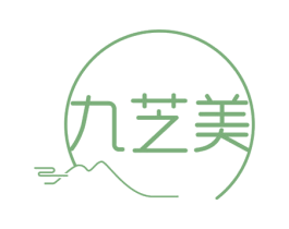 九芝美 第33类酒商标图样