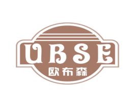 欧布森 UBSE 第24类布料床单商标图样