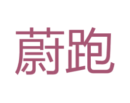 蔚跑 第25类服装鞋帽商标图样