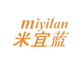 米宜蓝 第24类布料床单商标图样