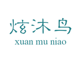 炫沐鸟 第25类服装鞋帽商标图样