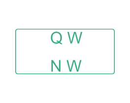 QWNW 第25类服装鞋帽商标图样