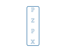 PZPX 第25类服装鞋帽商标图样