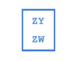 ZY ZW 第25类服装鞋帽商标图样