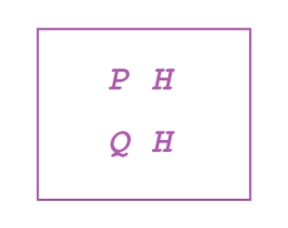 PHQH 第25类服装鞋帽商标图样