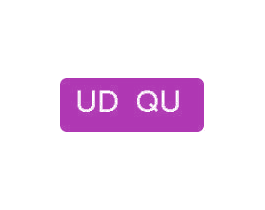UD QU 第25类服装鞋帽商标图样