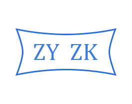 ZY ZK 第25类服装鞋帽商标图样