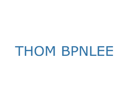 THOM BPNLEE 第25类服装鞋帽商标图样