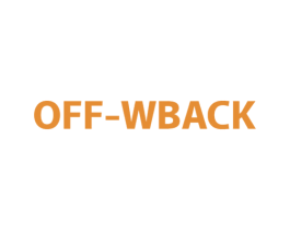 OFF-WBACK 第25类服装鞋帽商标图样