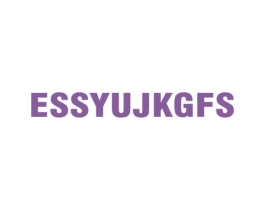 ESSYUJKGFS 第25类服装鞋帽商标图样