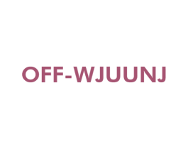 OFF-WJUUNJ 第25类服装鞋帽商标图样