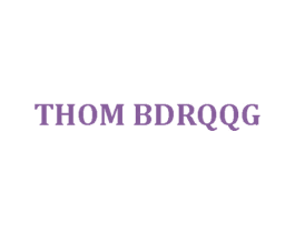 THOM BDRQQG 第25类服装鞋帽商标图样