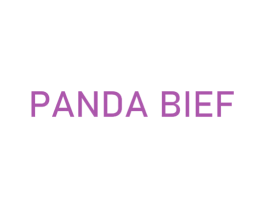 PANDA BIEF 第25类服装鞋帽商标图样