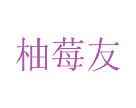 柚莓友 第35类广告贸易商标图样