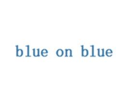BLUE ON BLUE 第14类珠宝钟表商标图样