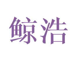 鲸浩 第16类办公工具商标图样