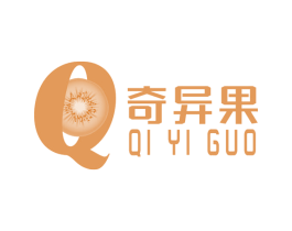 奇异果 第26类花边配饰商标图样