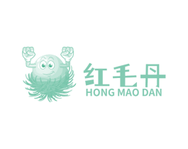红毛丹 第22类绳网袋篷商标图样