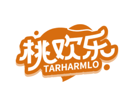 桃欢乐 TARHARMLO 第32类啤酒饮料商标图样