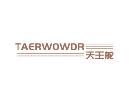天王舵 TAERWOWDR 第18类皮革箱包商标图样