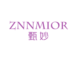 甄妙 ZNNMIOR 第2类颜料油漆商标图样