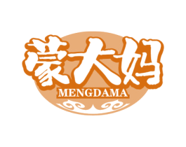 蒙大妈 第43类餐饮酒店商标图样