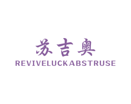 苏吉奥 REVIVELUCK ABSTRUSE 第25类服装鞋帽商标图样