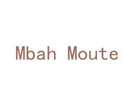 MBAH MOUTE 第26类花边配饰商标图样