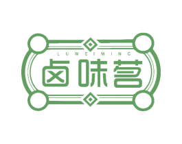 卤味茗 第43类餐饮酒店商标图样