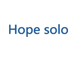 HOPE SOLO 第21类厨房洁具商标图样