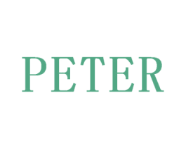 PETER 第26类花边配饰商标图样