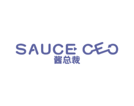 酱总裁 SAUCE·CEO 第30类小食配料商标图样