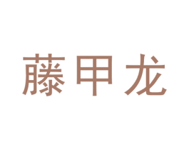 藤甲龙 第25类服装鞋帽商标图样