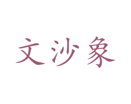 文沙象 第29类食品商标图样