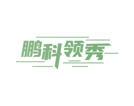 鹏科领秀 第19类建筑材料商标图样
