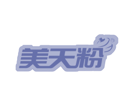 美天粉 第30类小食配料商标图样
