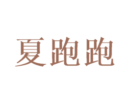 夏跑跑 第9类科学仪器商标图样