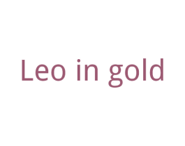 LEO IN GOLD 第18类皮革箱包商标图样