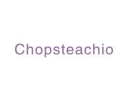 CHOPSTEACHIO 第25类服装鞋帽商标图样