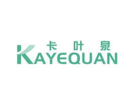 卡叶泉 第24类布料床单商标图样