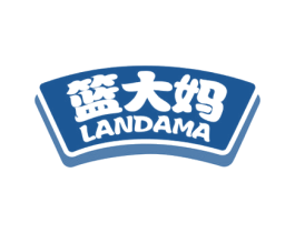 篮大妈 第35类广告贸易商标图样