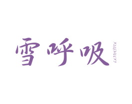 雪呼吸 第32类啤酒饮料商标图样