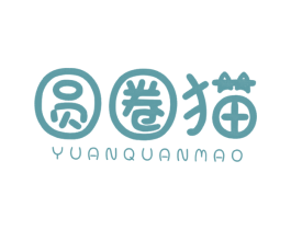 圆圈猫 第25类服装鞋帽商标图样