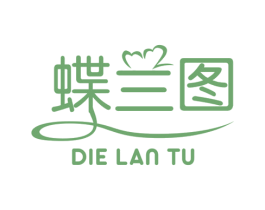 蝶兰图 第25类服装鞋帽商标图样
