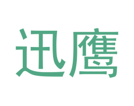 迅鹰 第25类服装鞋帽商标图样